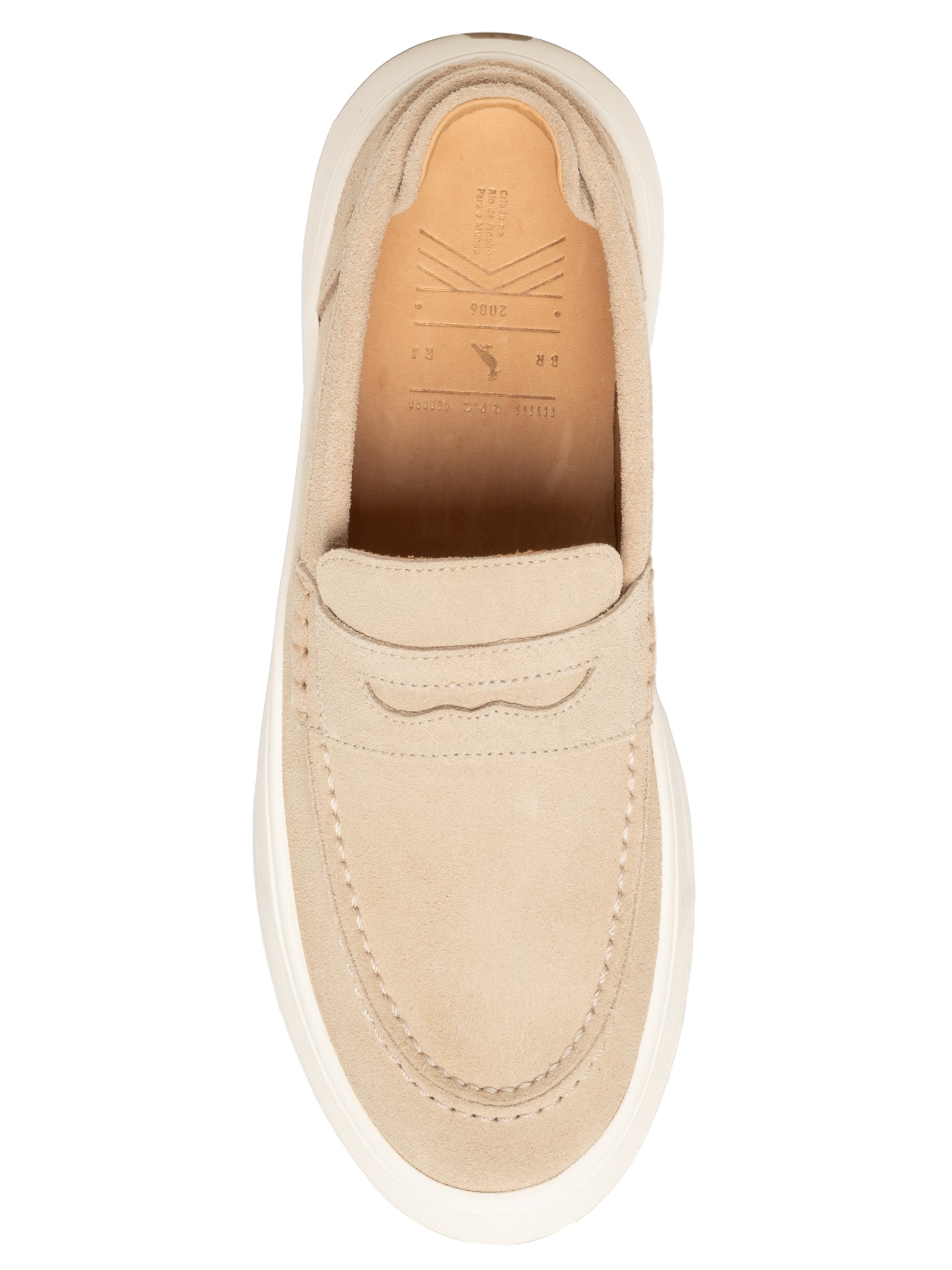 ?Mocassim Masculino Capri Bege Reserva Go