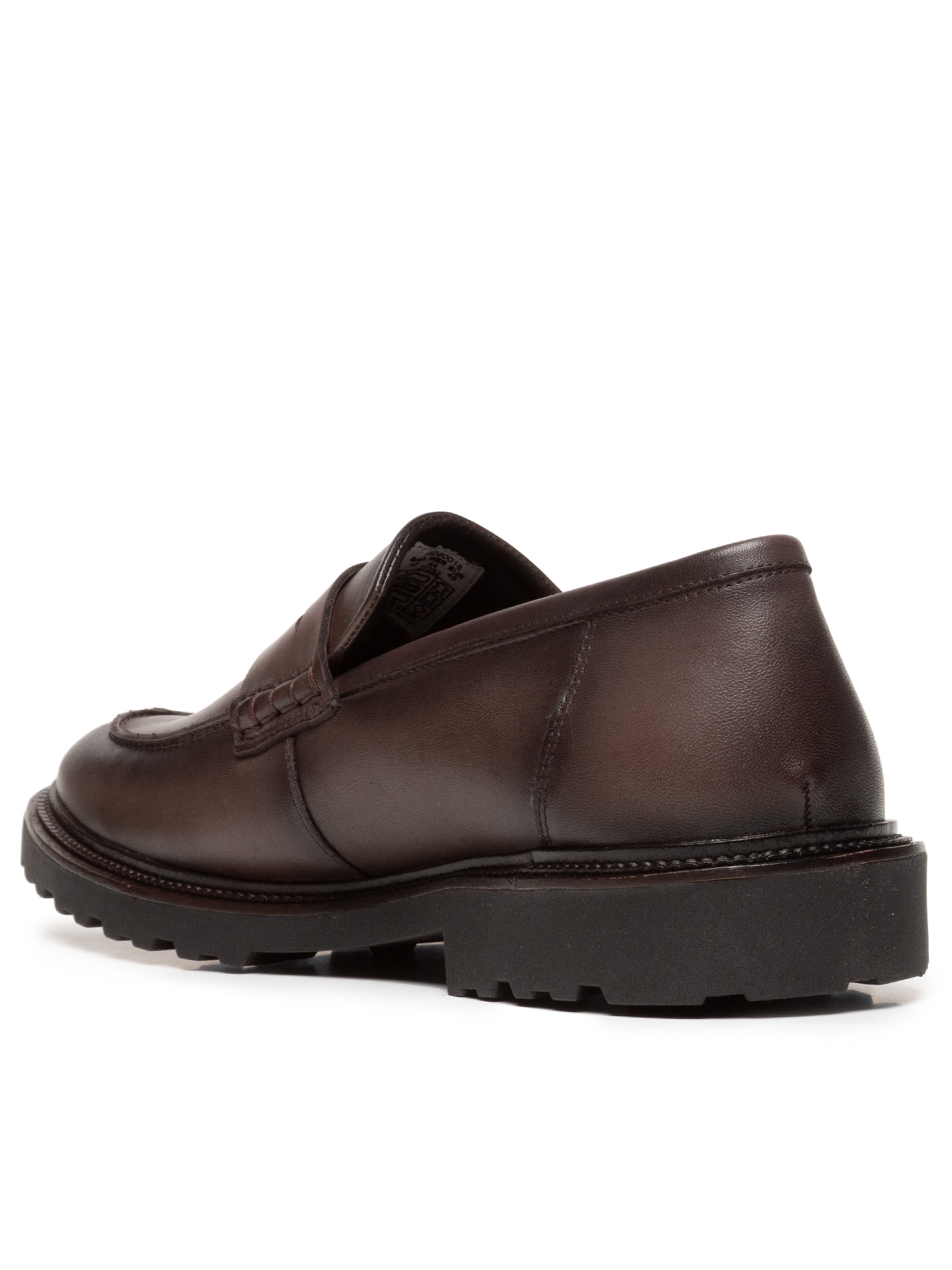 Mocassim Masculino Tratorado Em Couro Marrom Sergio K
