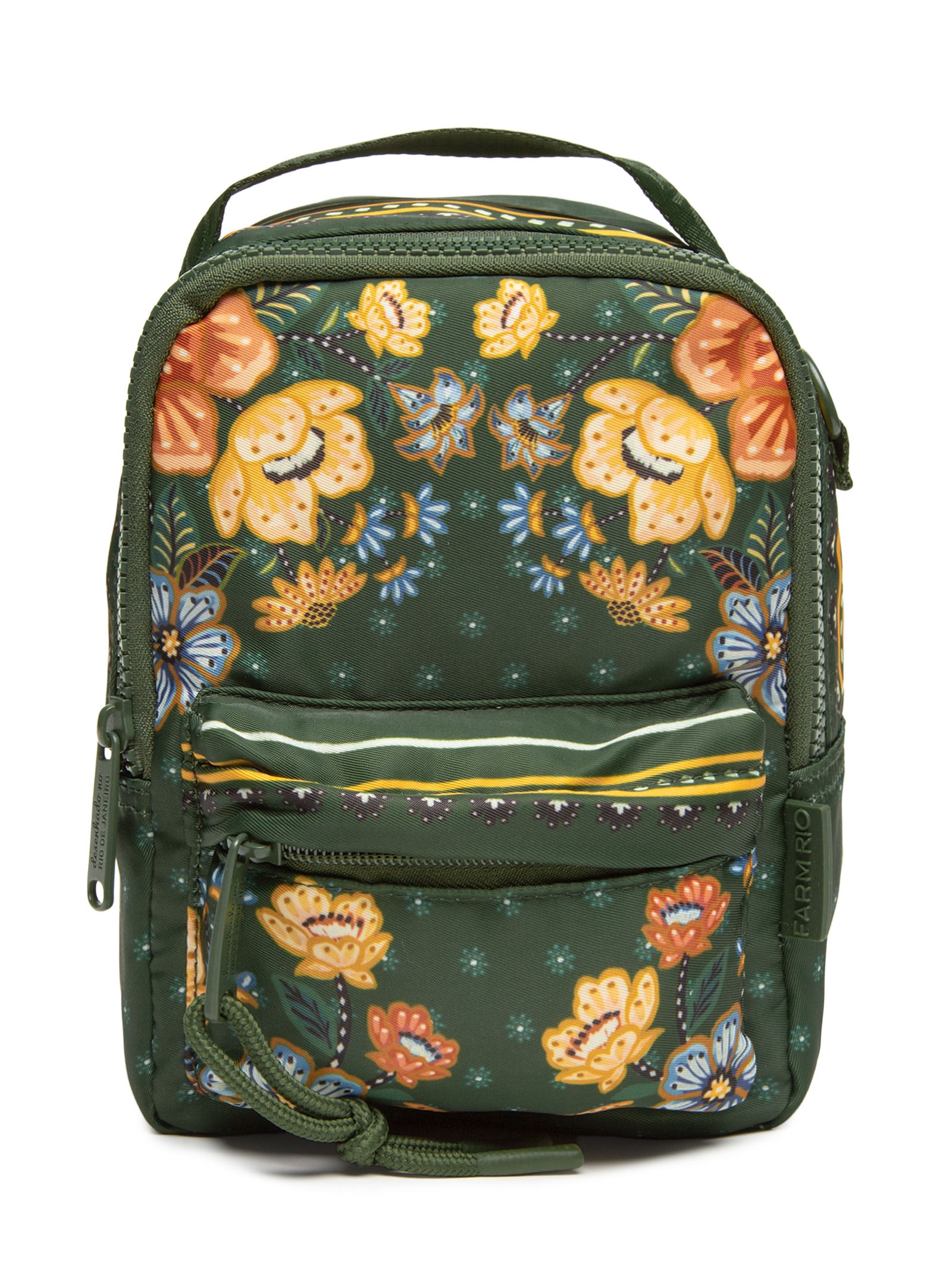 Mochila Borogodó Doce Onça Verde Farm Etc
