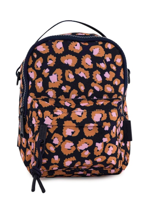 Mochila Borogodó Leopard Pop - Azul