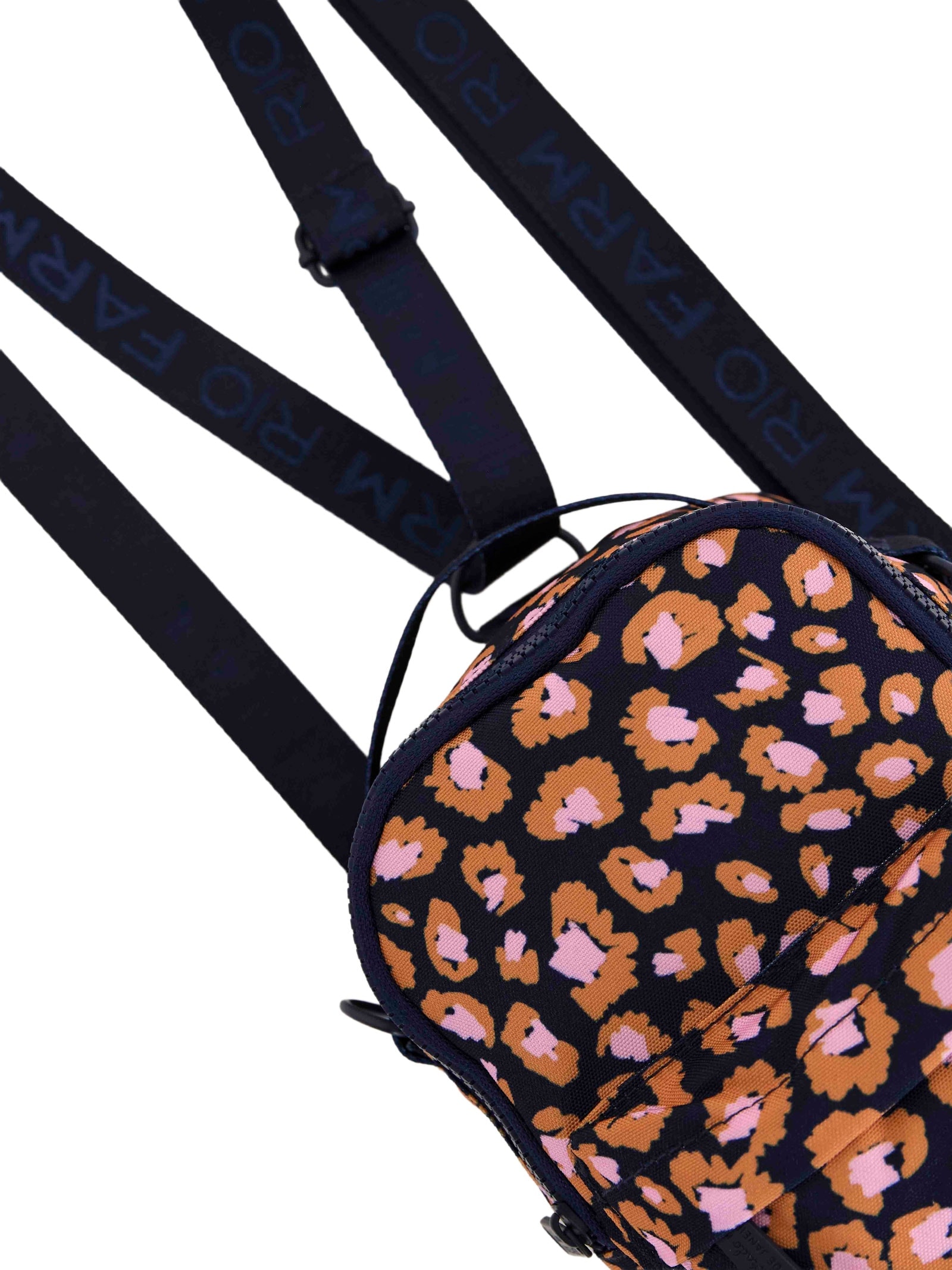 Mochila Borogodó Leopard Pop Azul Farm Etc