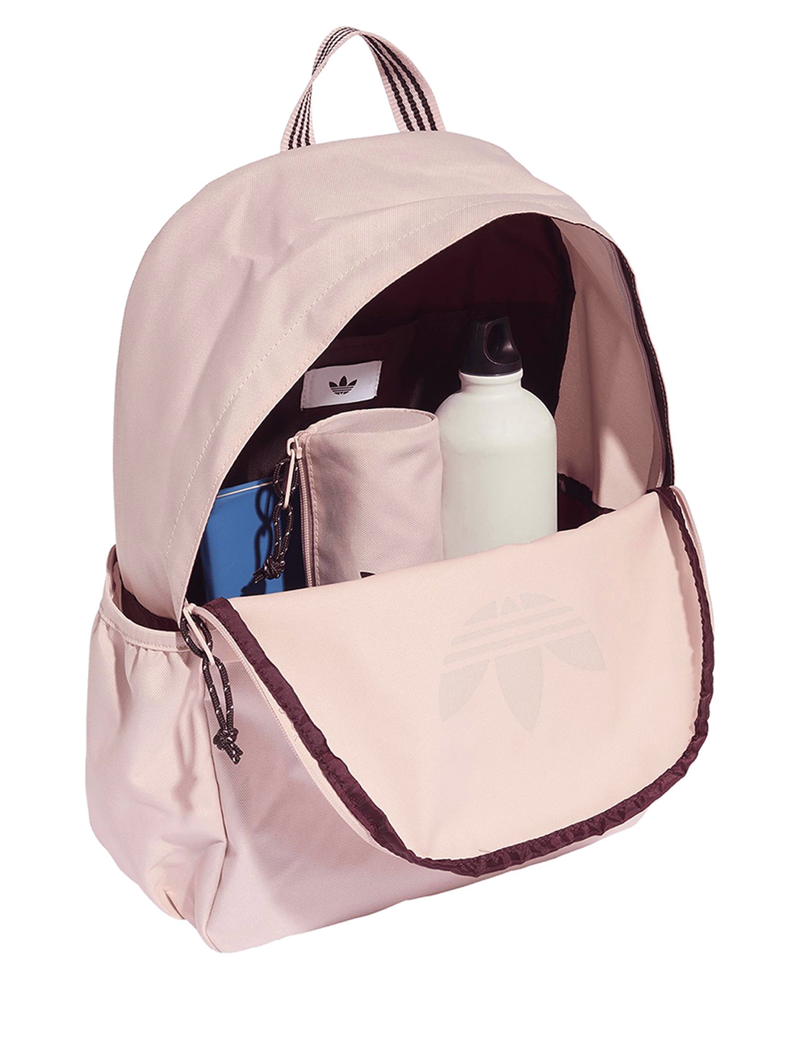 Mochila Feminina Adicolor Com Estojo Rosa Adidas Originals