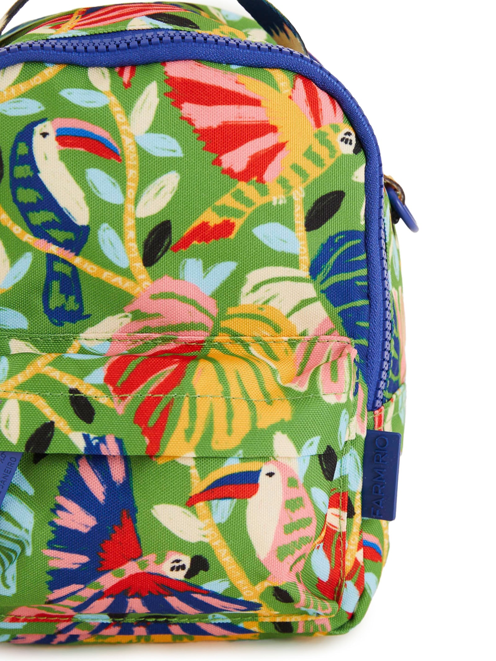 Mochila Feminina Borogodó Bosque Dos Pássaros Verde Farm Etc