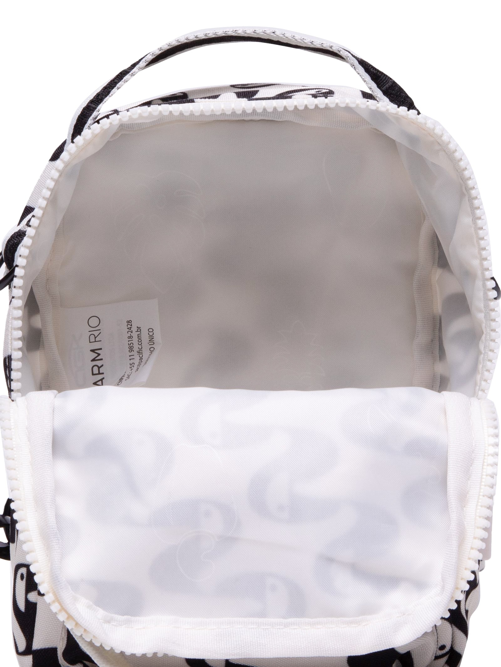 Mochila Feminina Borogodó Copatucano Branco Farm Etc