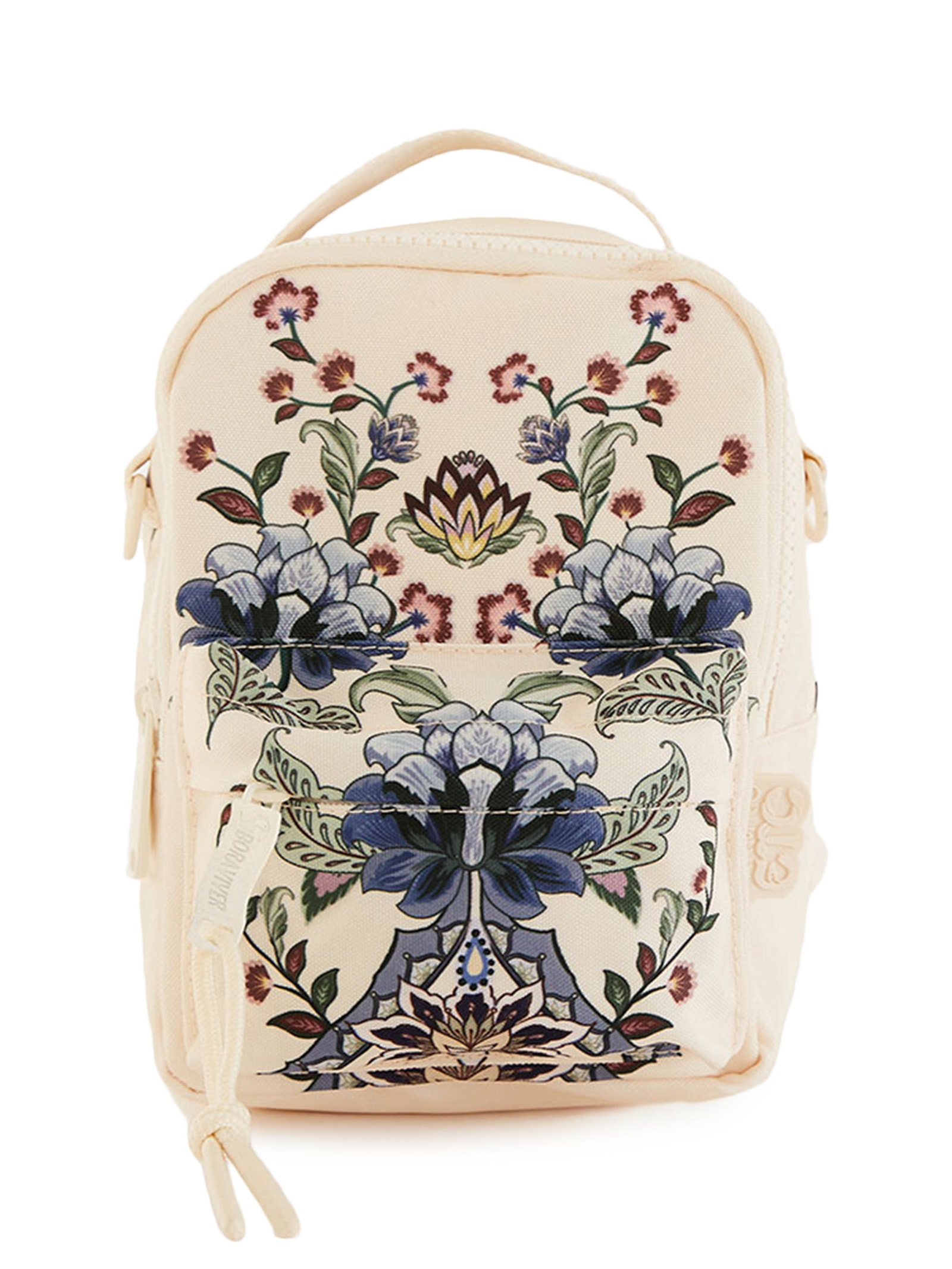 Mochila Feminina Borogodó Flor do Deserto – Branco Farm Etc
