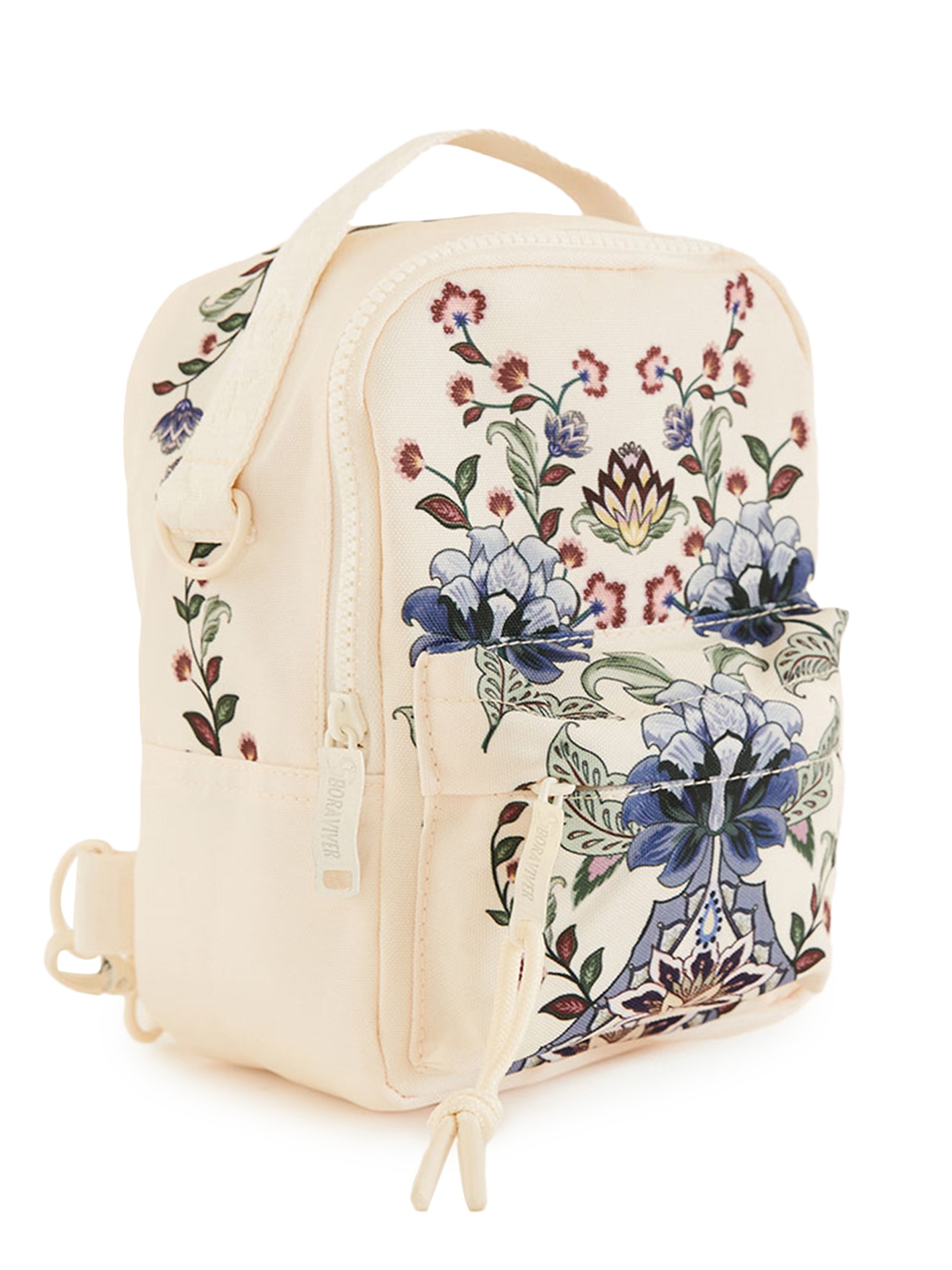 Mochila Feminina Borogodó Flor do Deserto – Branco Farm Etc