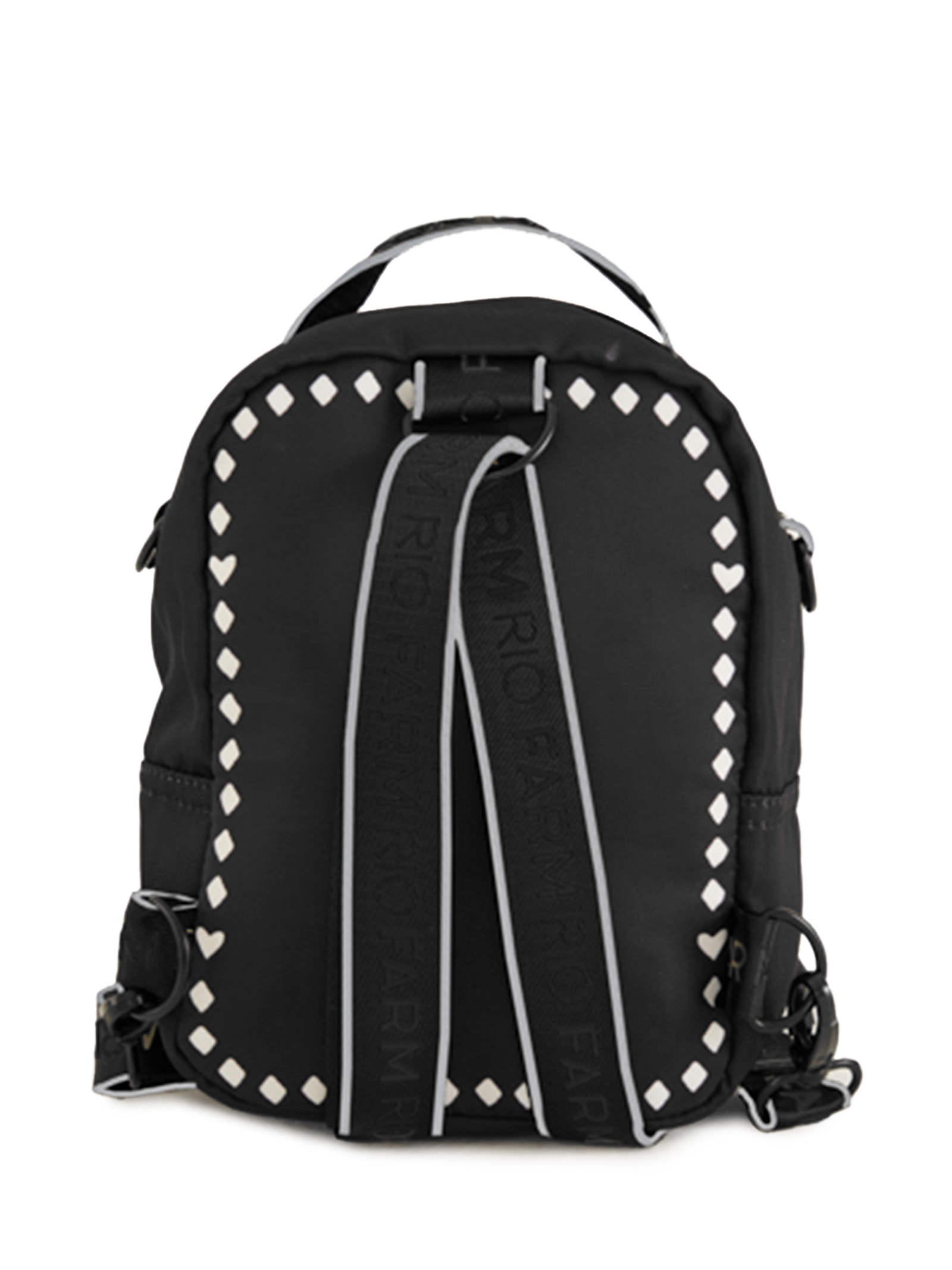 Mochila Feminina Borogodó Lenço Dia E Noite Preto Farm Etc