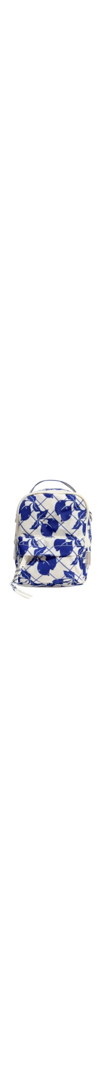 Mochila Feminina Borogodó Limão Gráfico - Azul