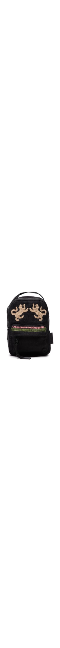 Mochila Feminina Borogodó Pasadena Artesanal - Preto