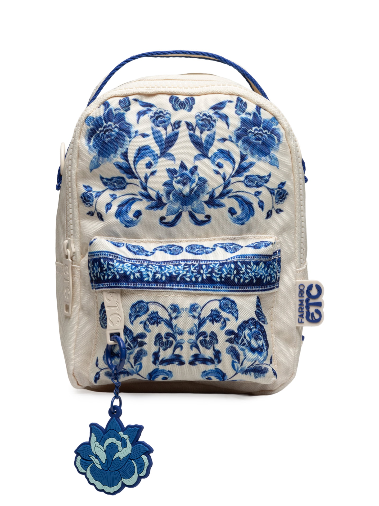 Mochila Feminina Borogodó Porcelanão – Branco Farm Etc