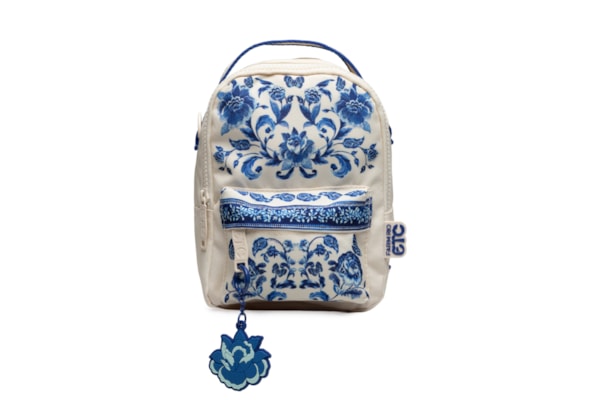 Mochila Feminina Borogodó Porcelanão – Branco