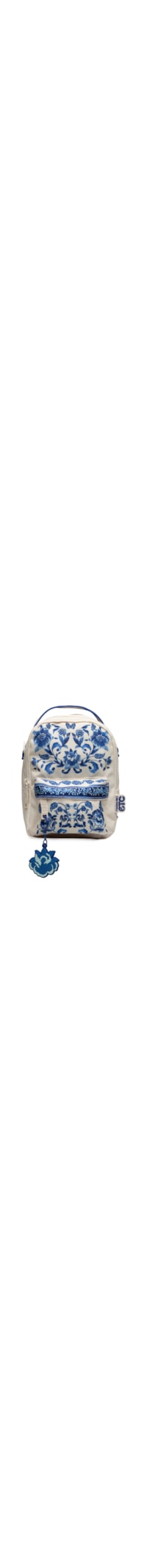 Mochila Feminina Borogodó Porcelanão – Branco