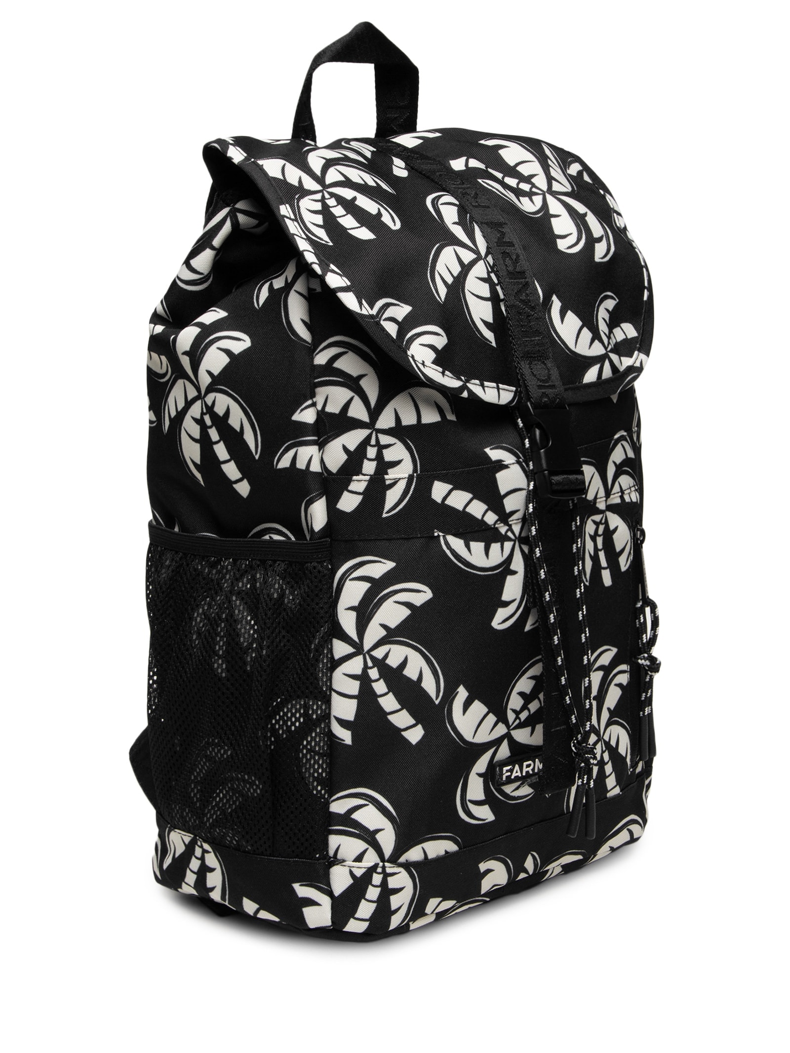 Mochila Feminina Coisa Nossa Coqueirada Preto Farm Etc