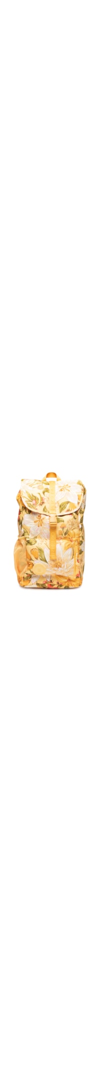 Mochila Feminina Coisa Nossa Floral Ararajuba - Amarelo