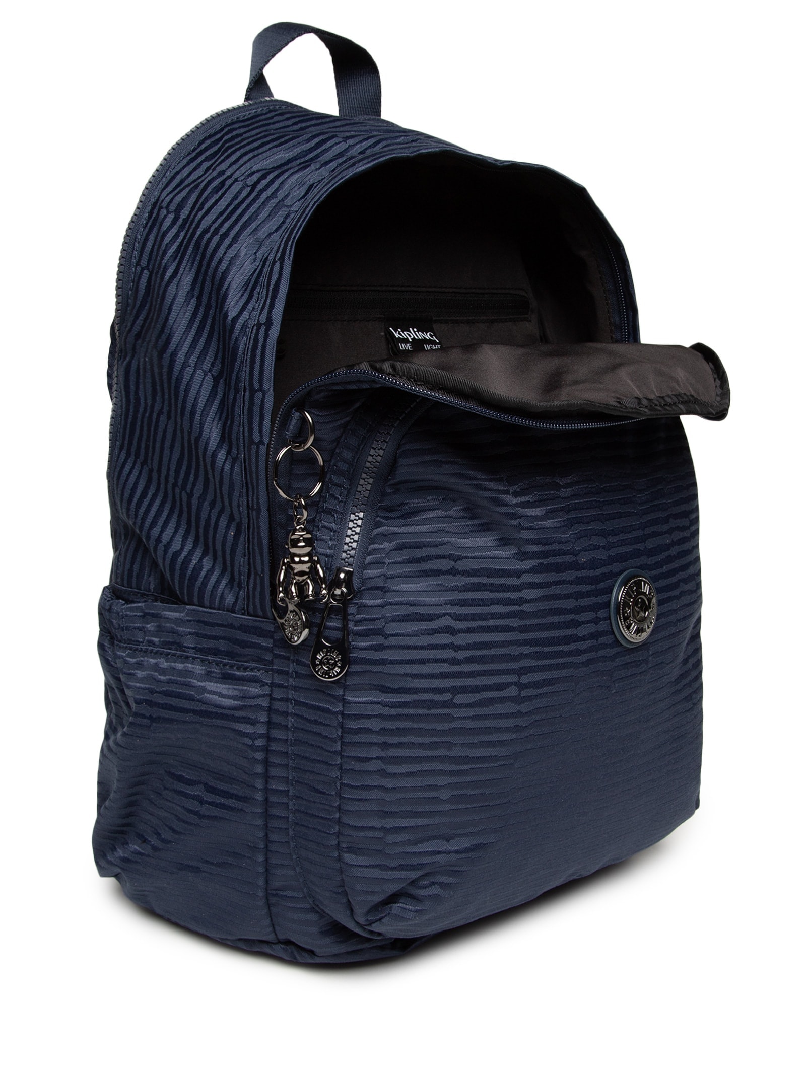 Mochila Feminina Delia M Azul Kipling