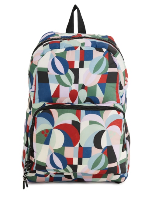 Mochila Feminina Dupla Face Recanto Dos Coqueiros - Preto