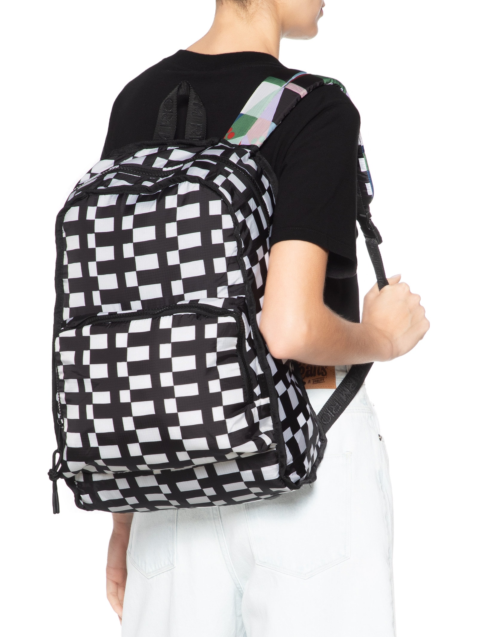 Mochila Feminina Dupla Face Recanto Dos Coqueiros Preto Farm Etc