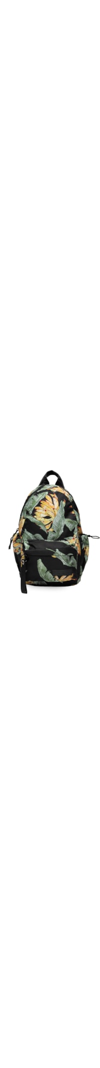 Mochila Feminina Estampa Paraiso - Preto