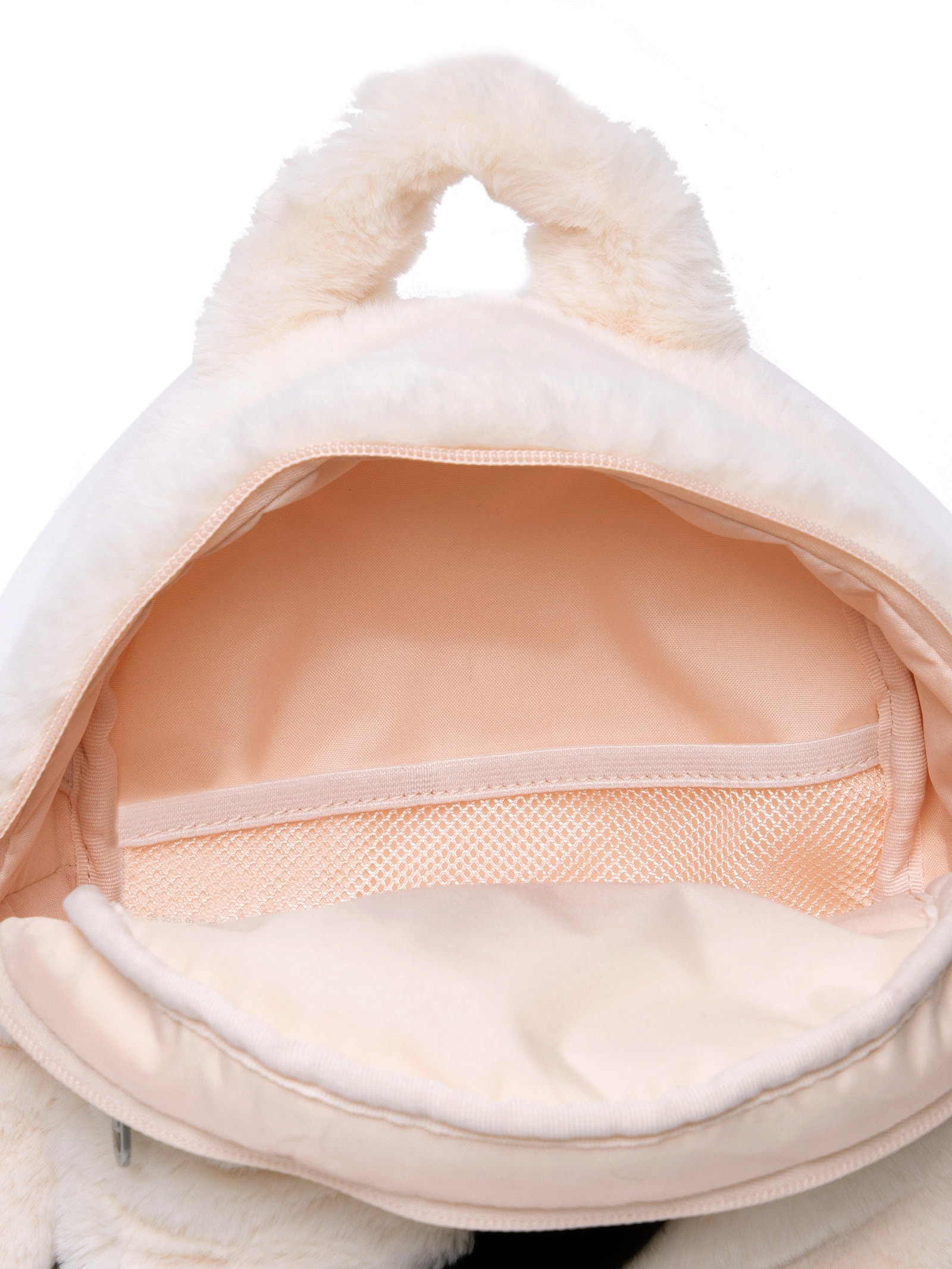 Nike - Mochila Feminina Futura 365 Faux Fur Mini - Bege