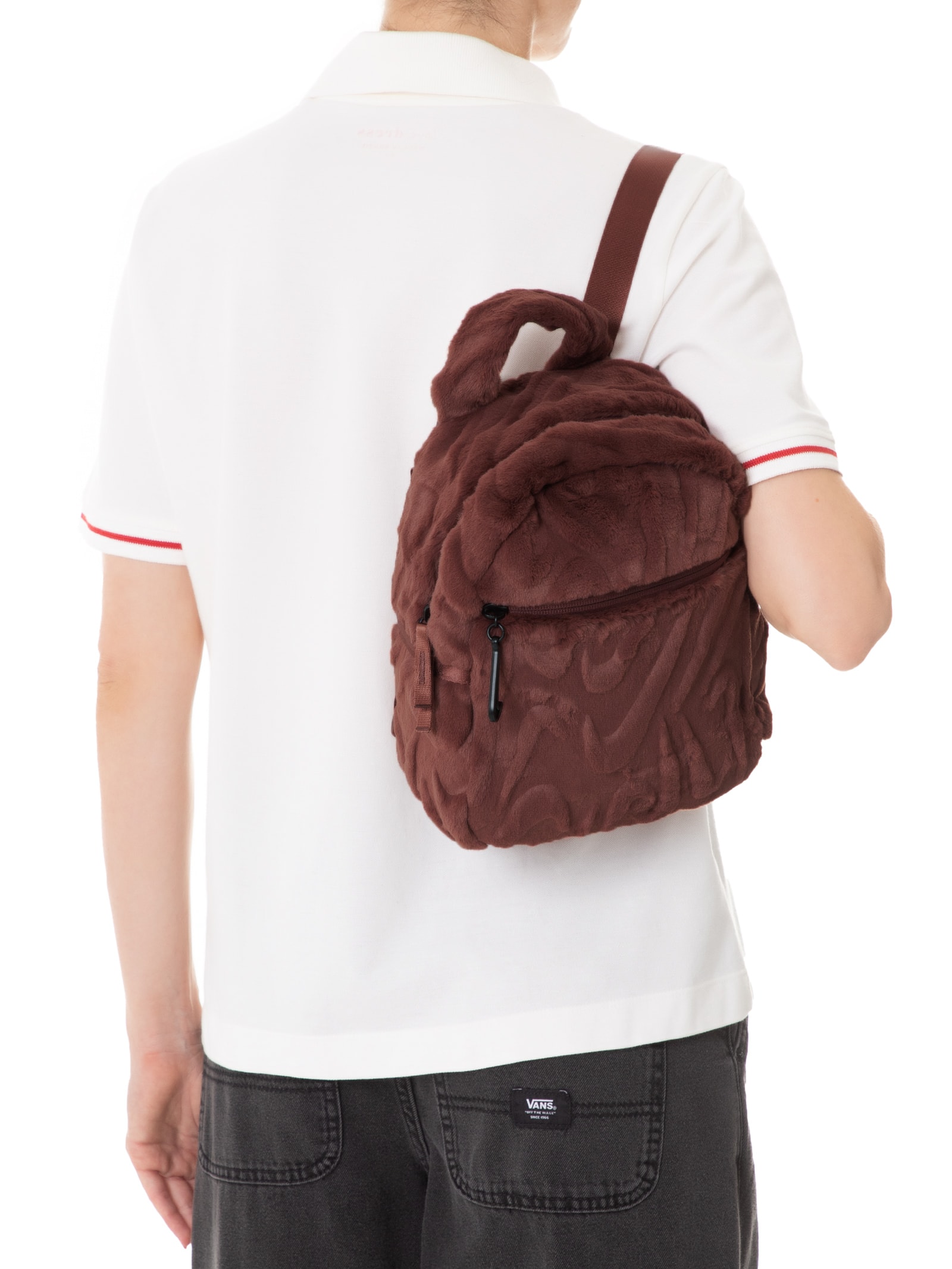 Nike - Mochila Feminina Futura 365 Fx Fur Mini Bag - Marrom