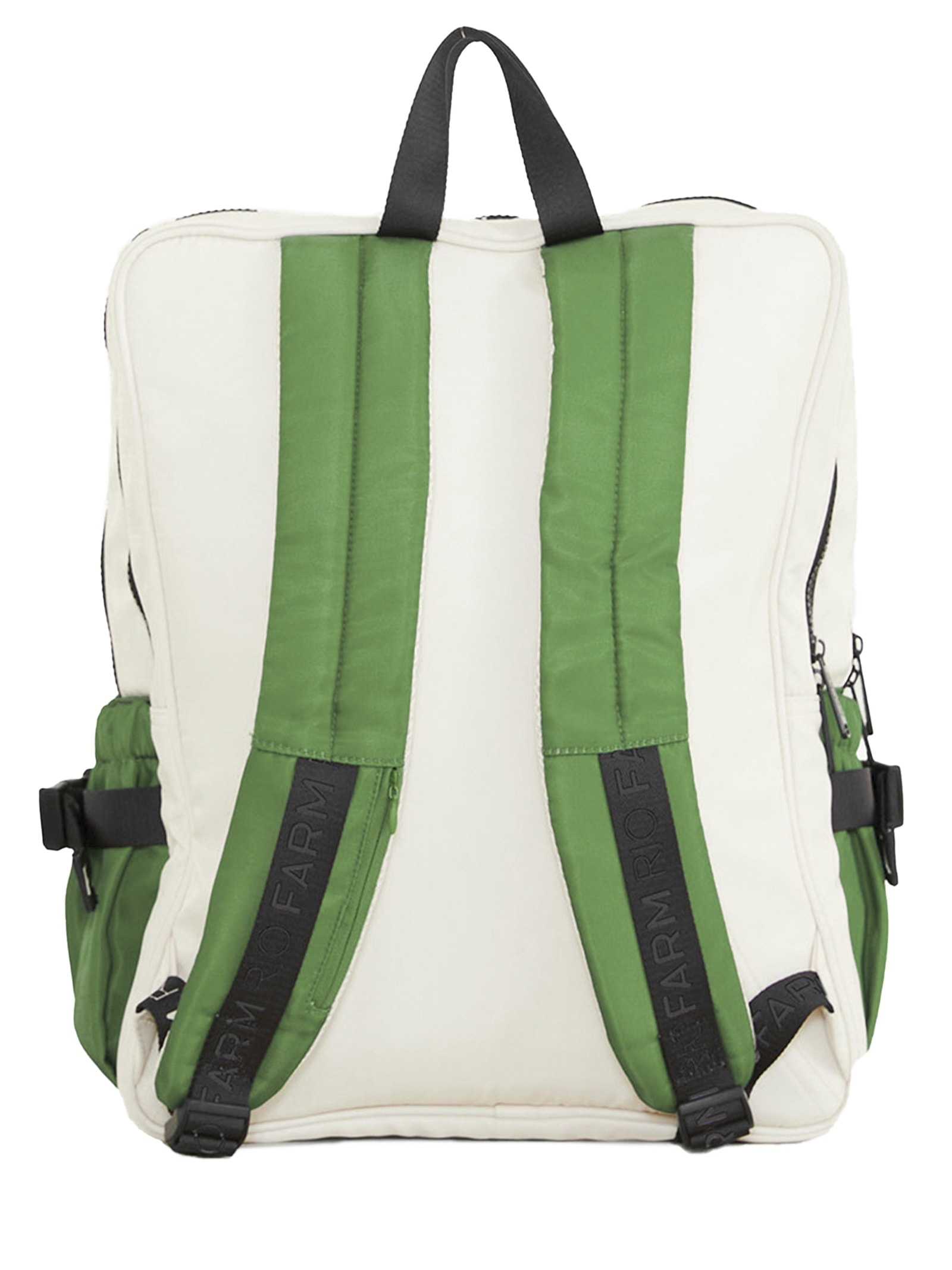 Mochila Feminina Ginga Lenço Brasil Branco Farm Etc