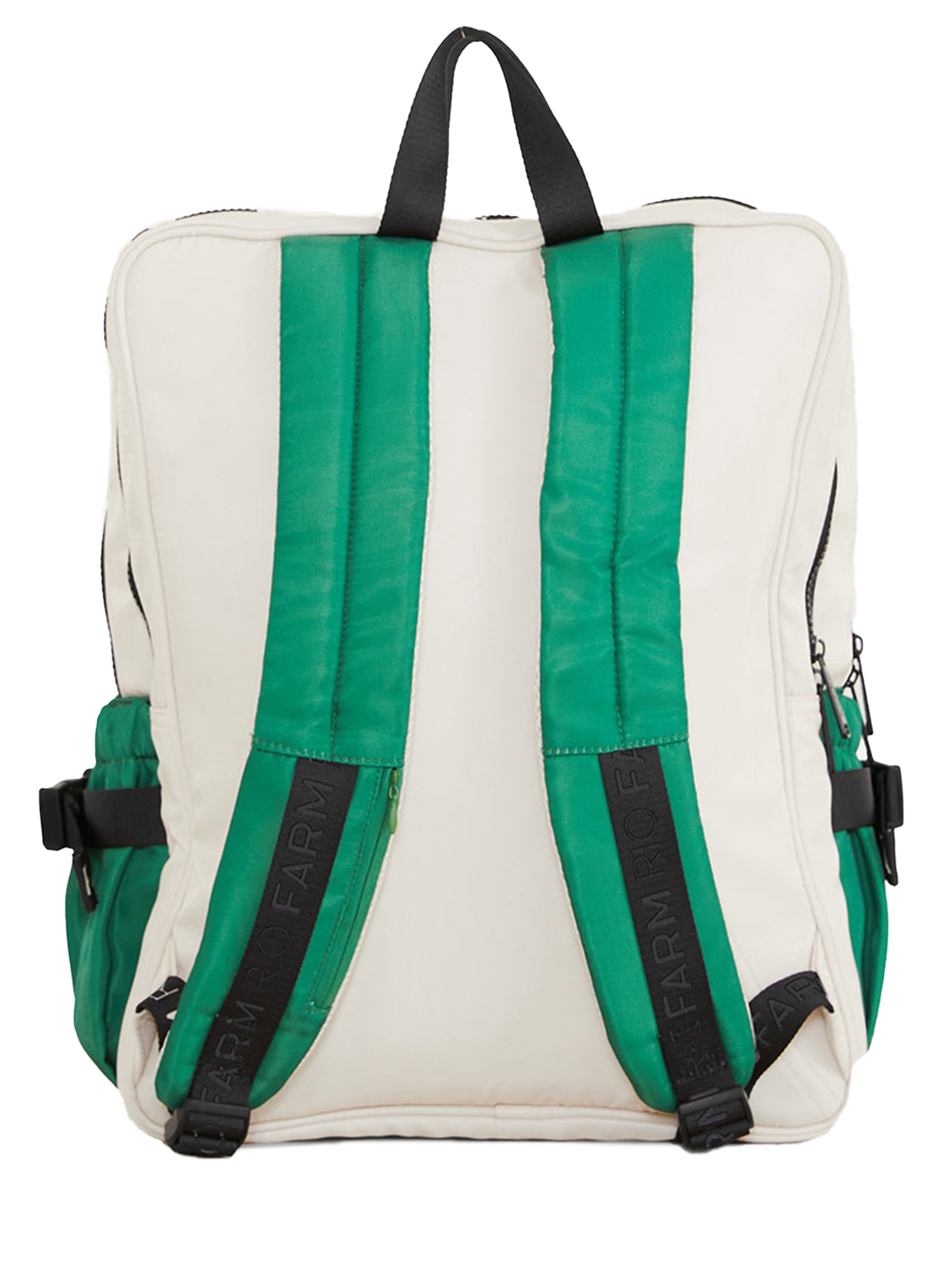 Mochila Feminina Ginga Lenço Brasil Branco Farm Etc