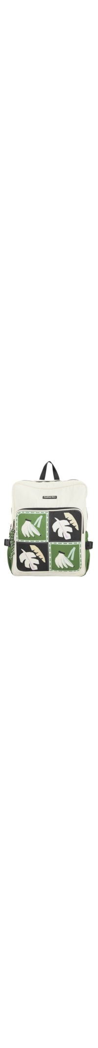 Mochila Feminina Ginga Lenço Brasil - Branco