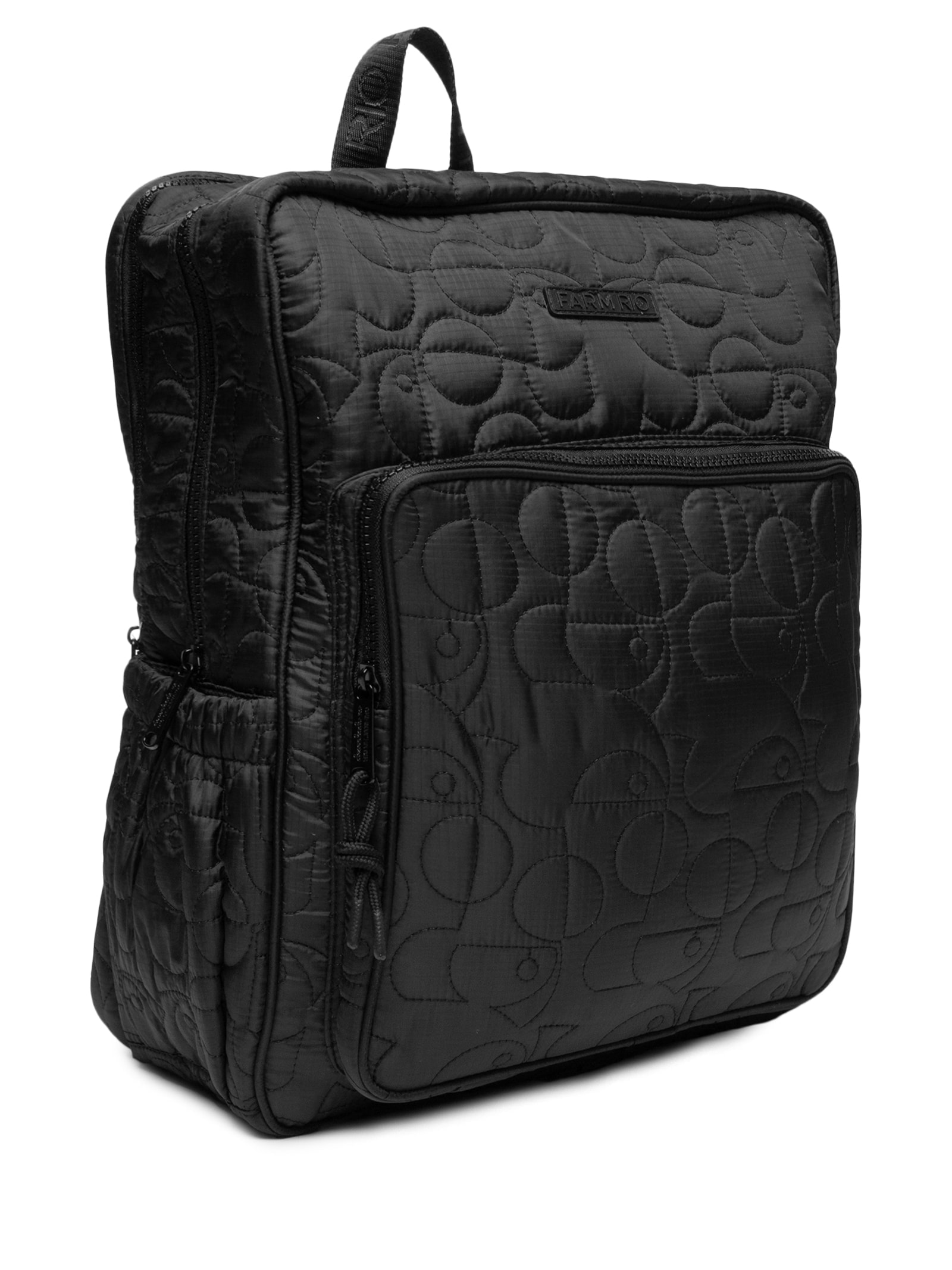 Mochila Feminina Ginga Puffer Preto Farm Etc