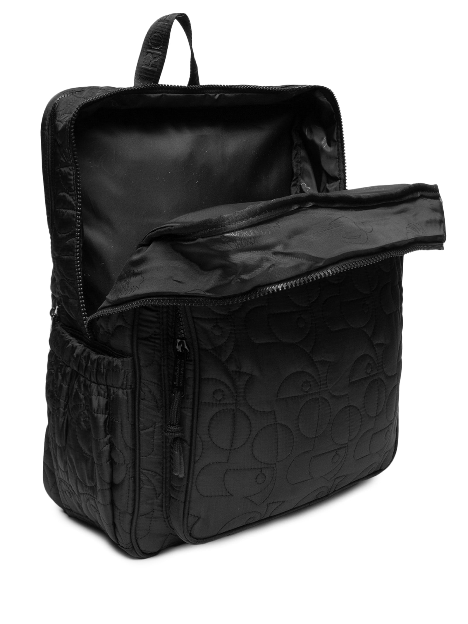 Mochila Feminina Ginga Puffer Preto Farm Etc