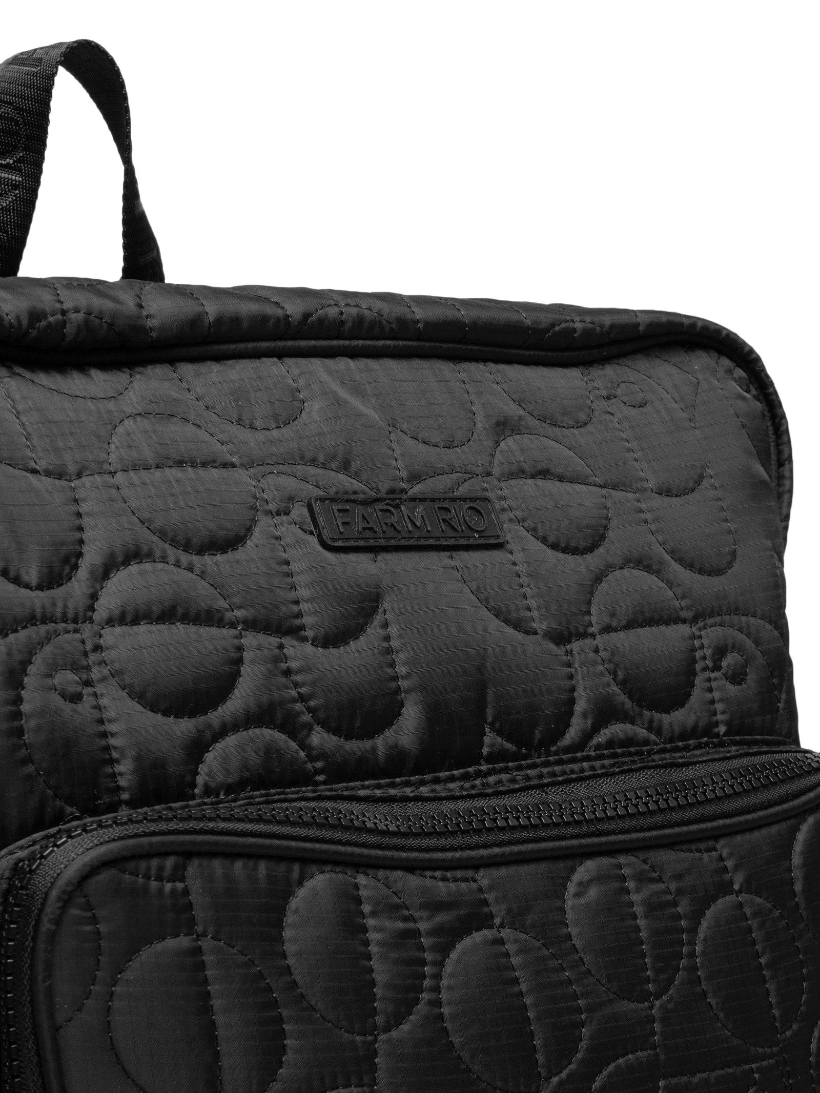 Mochila Feminina Ginga Puffer Preto Farm Etc