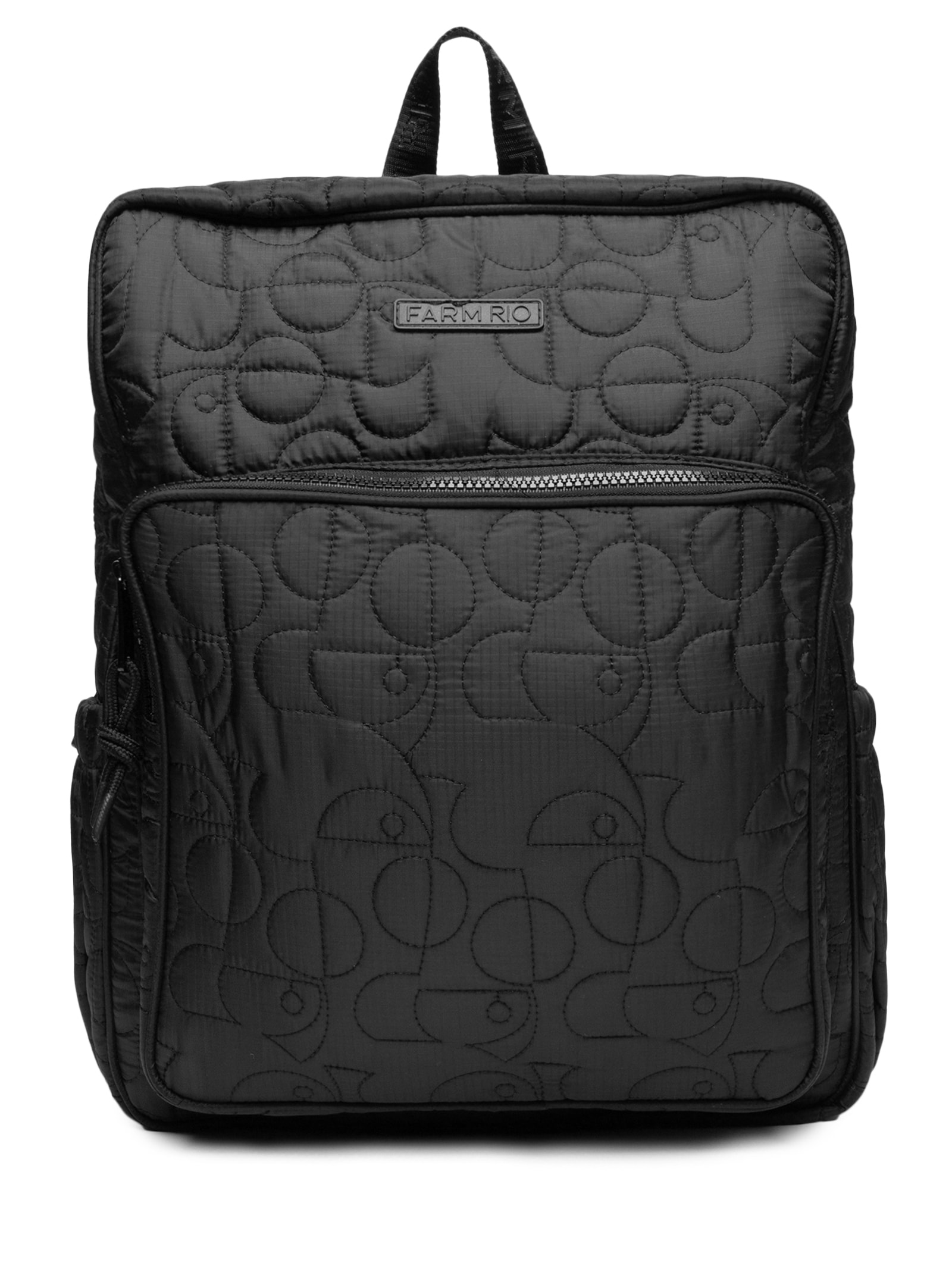 Mochila Feminina Ginga Puffer Preto Farm Etc