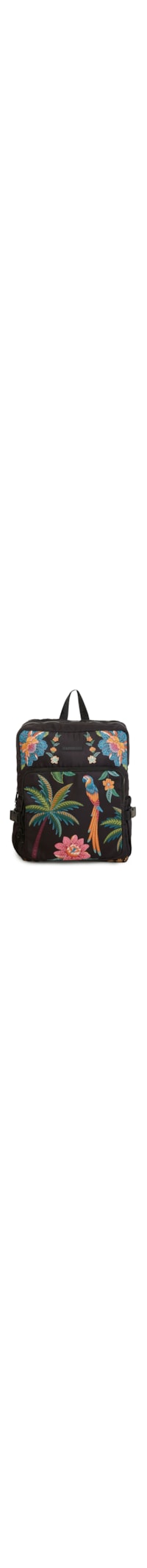 Mochila Feminina Ginga Samba Das Araras - Preto