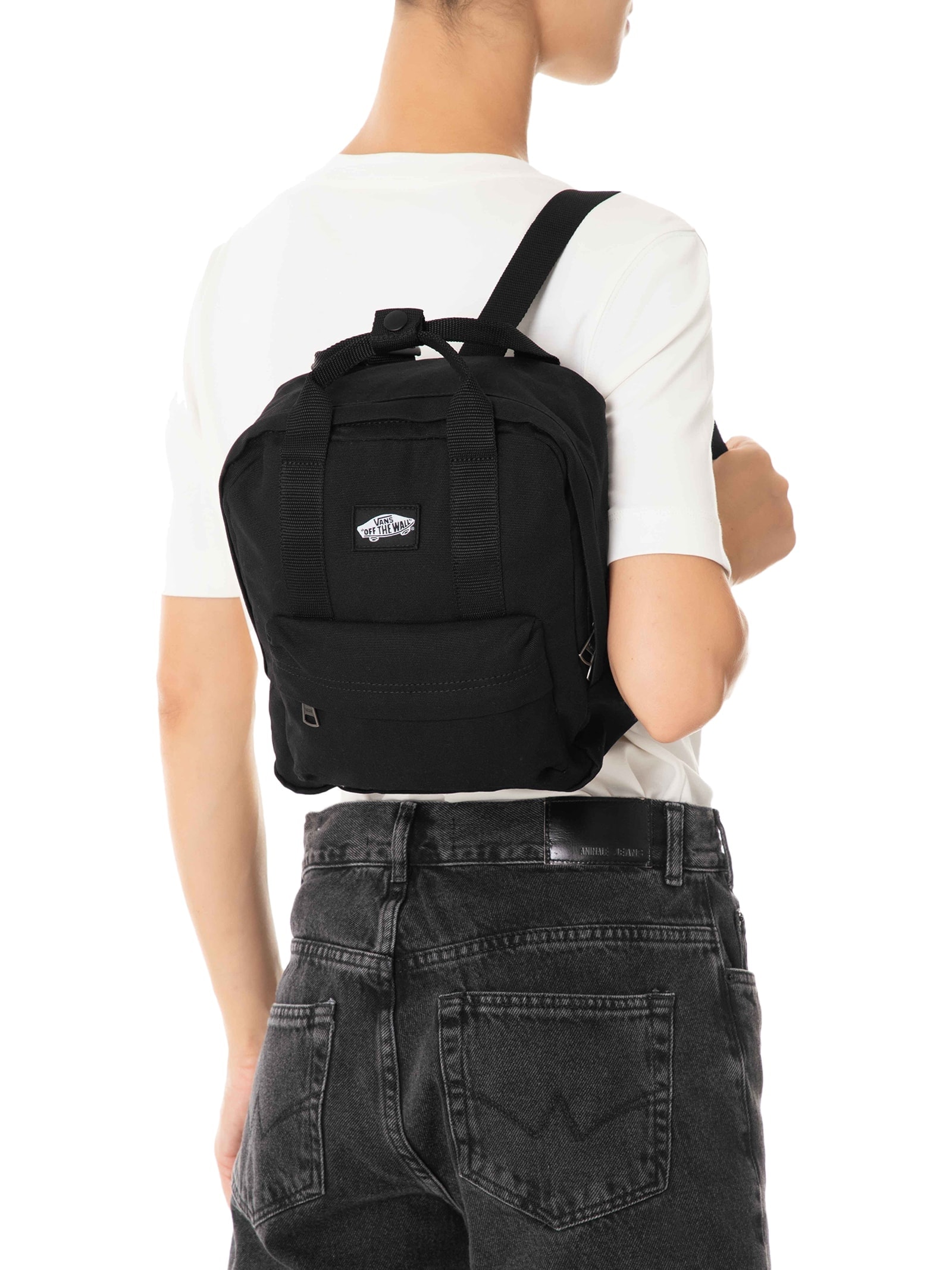 Vans - Mochila Feminina Low Key Mini Backpack - Preto