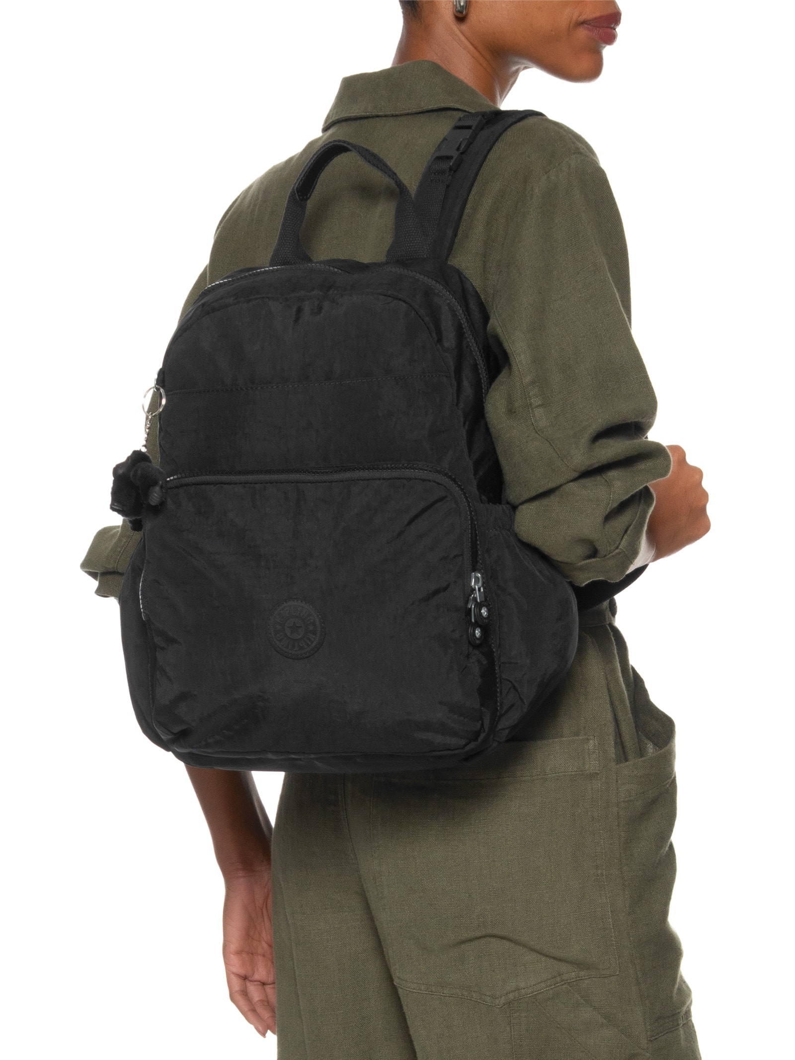 Mochila Feminina Maise Preto Kipling