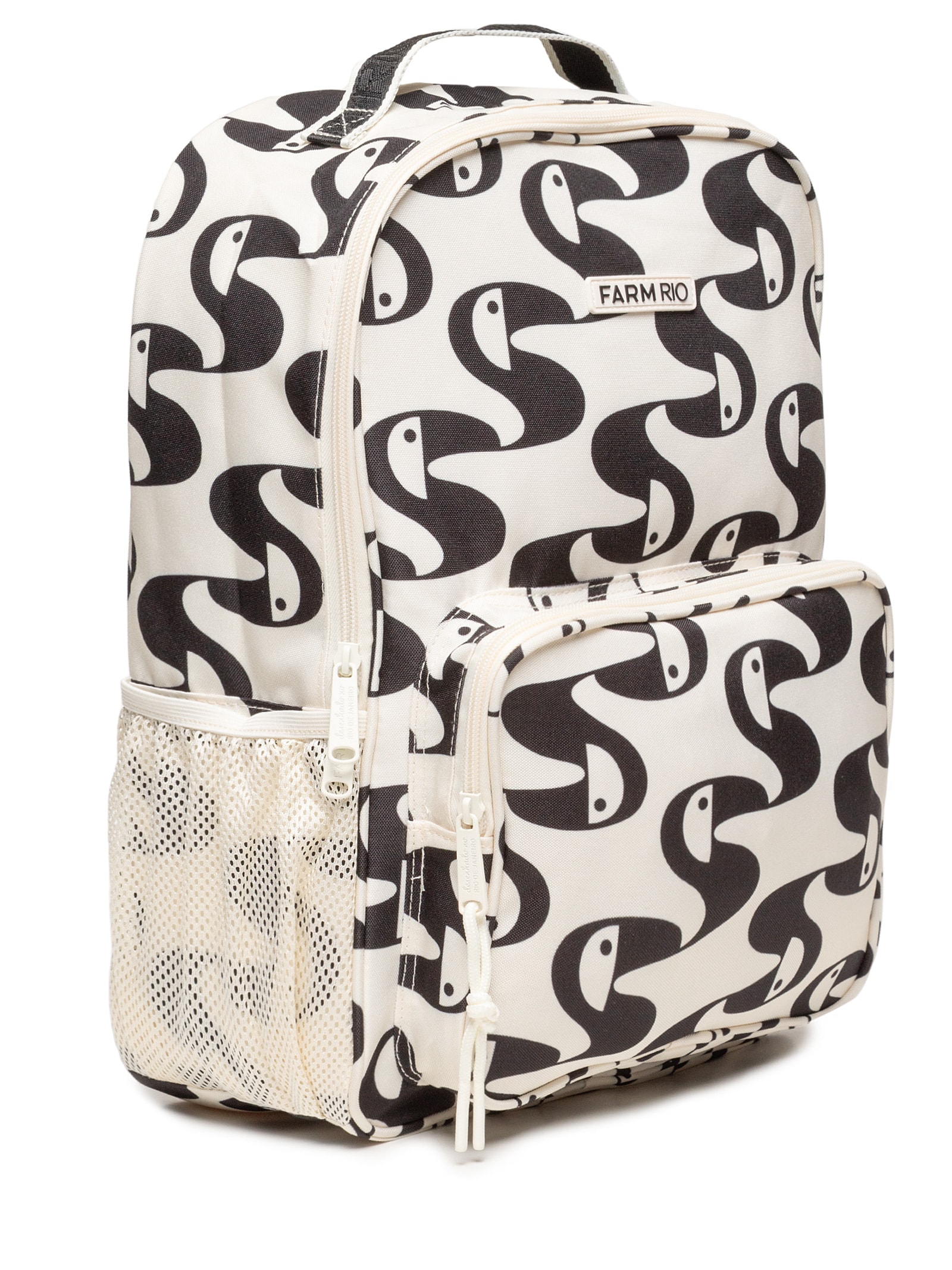 Mochila Feminina Me Leva Copatucano Pb Branco Farm Etc