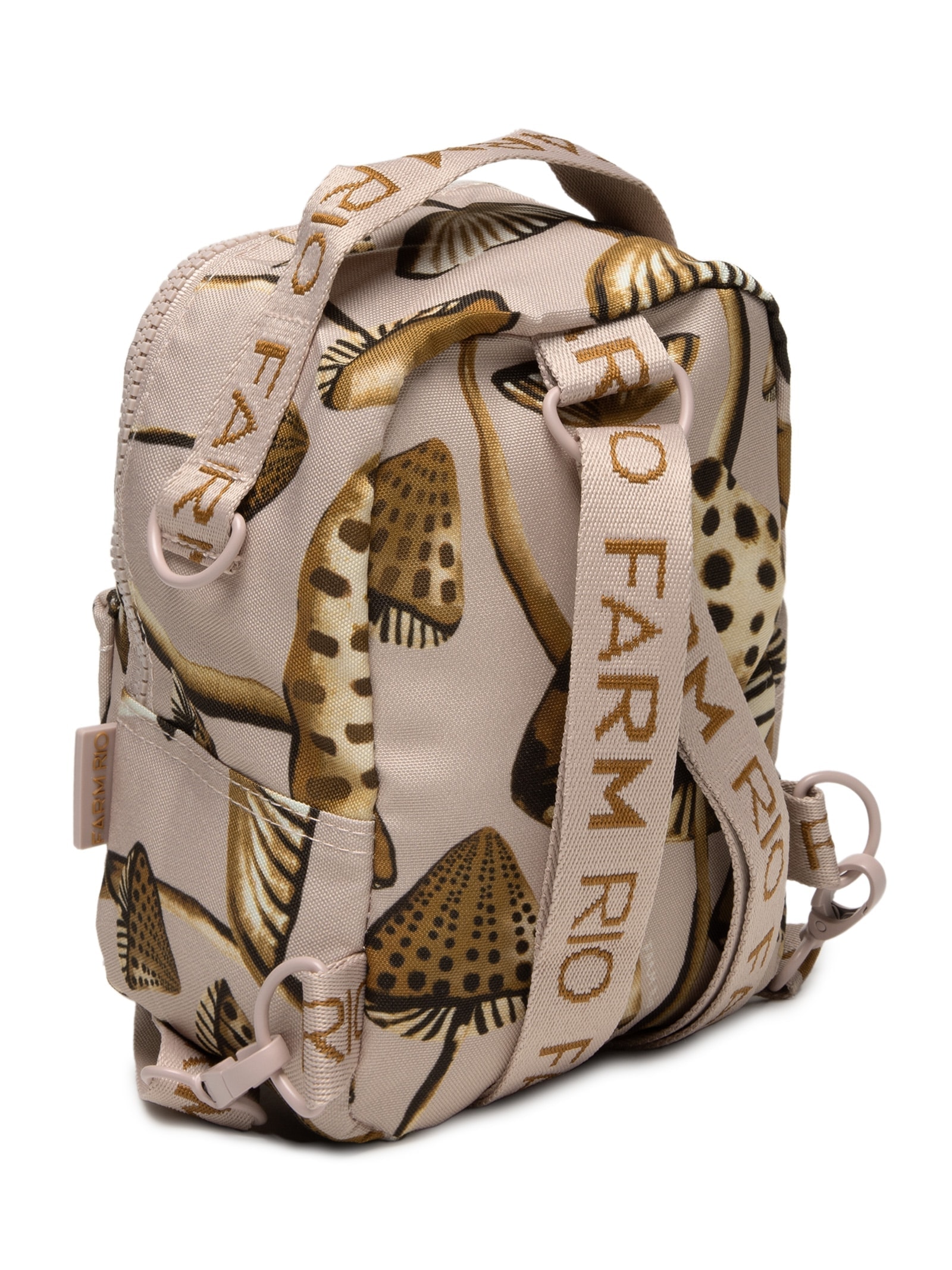 Mochila Feminina Mini Borogodó Cogumelo Rosa Farm Etc