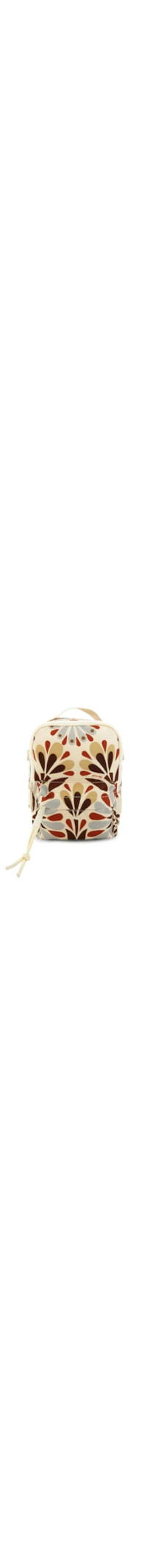Mochila Feminina Pequena Borogodó Florejo - Off White