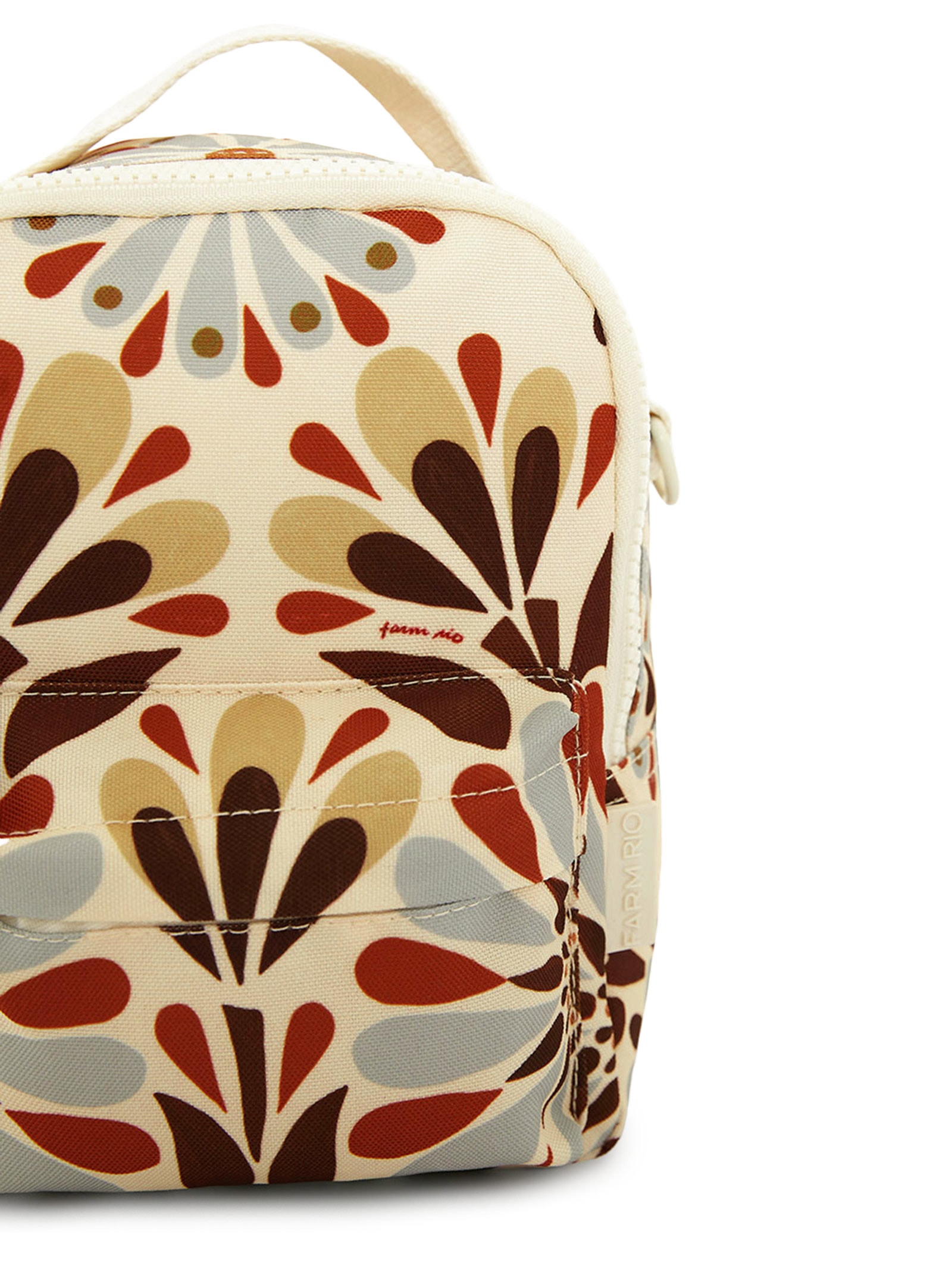Mochila Feminina Pequena Borogodó Florejo Off White Farm Etc