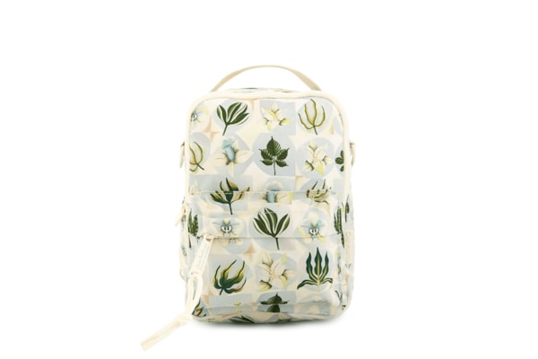 Mochila Feminina Pequena Borogodó Verano - Off White