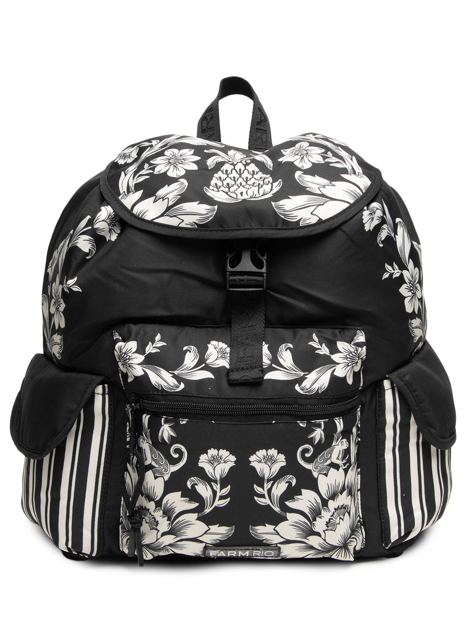 Mochila Feminina Pipoca Farm Guanacaste Preto Farm Etc