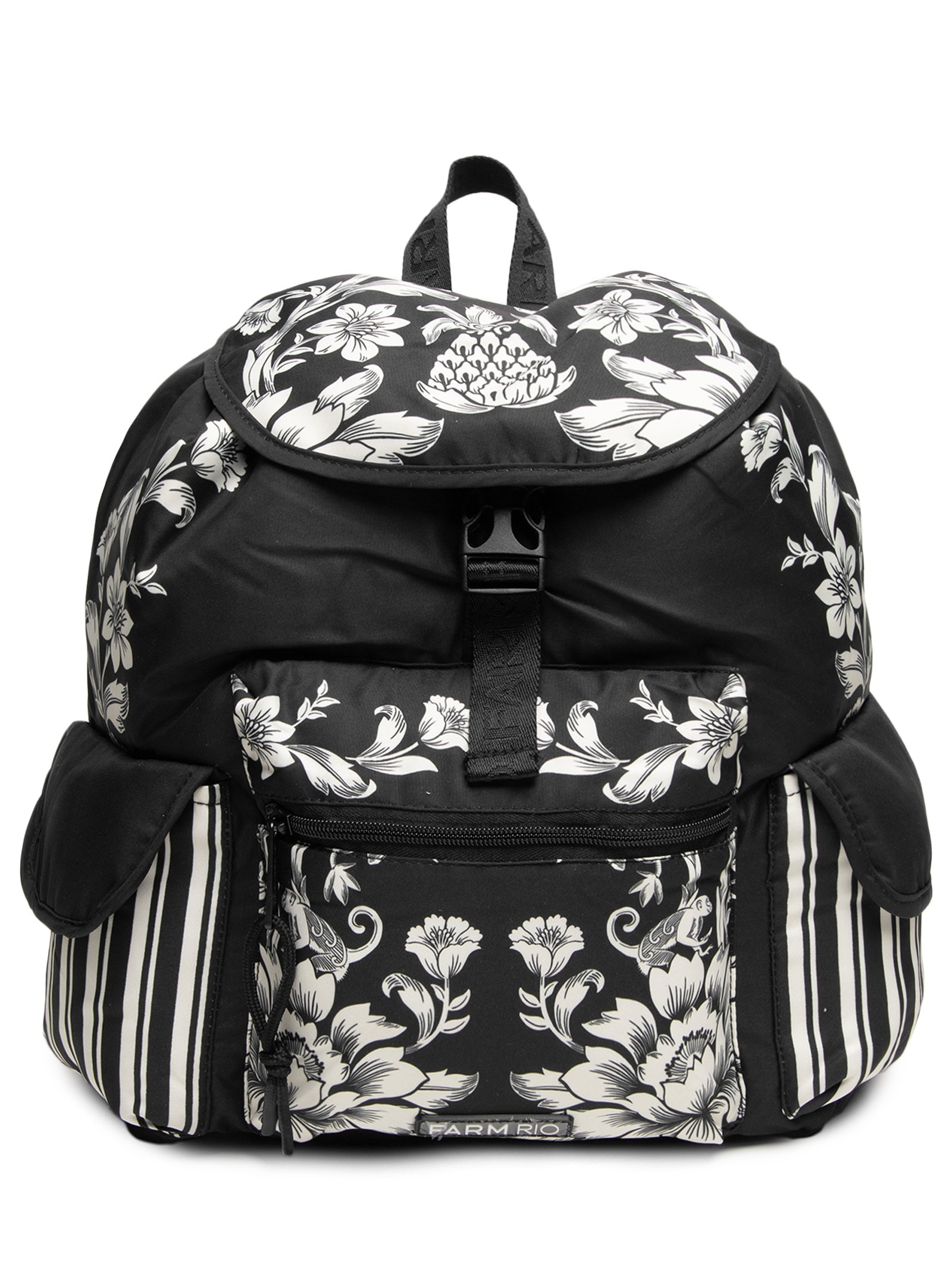 Mochila Feminina Pipoca Farm Guanacaste Preto Farm Etc