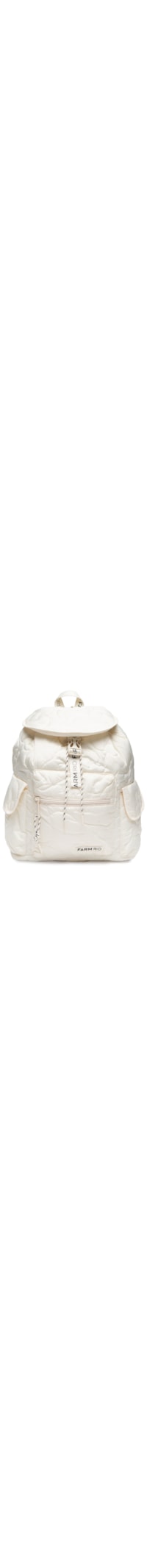 Mochila Feminina Pipoca Puffer - Branco
