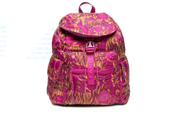 Mochila Feminina Pipoca Puffer Céu De Tigre - Rosa