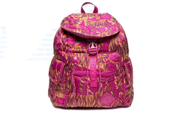 Mochila Feminina Pipoca Puffer Céu De Tigre - Rosa