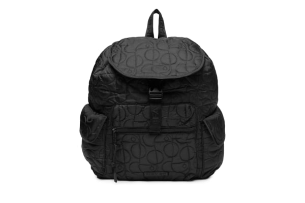 Mochila Feminina Pipoca Puffer - Preto
