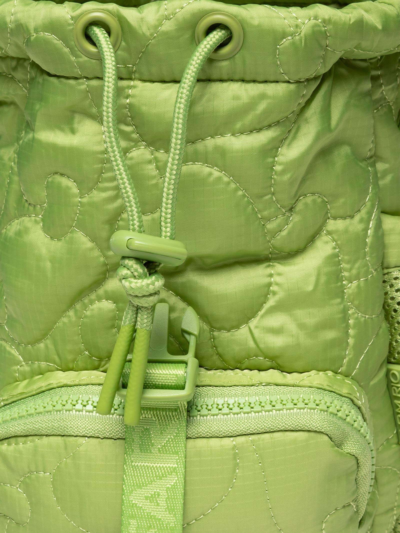 Mochila Feminina Pipoquinha Puffer Verde Farm Etc