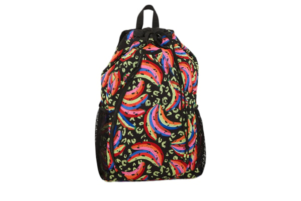 Mochila Feminina Pra Jogo Bananada - Preto