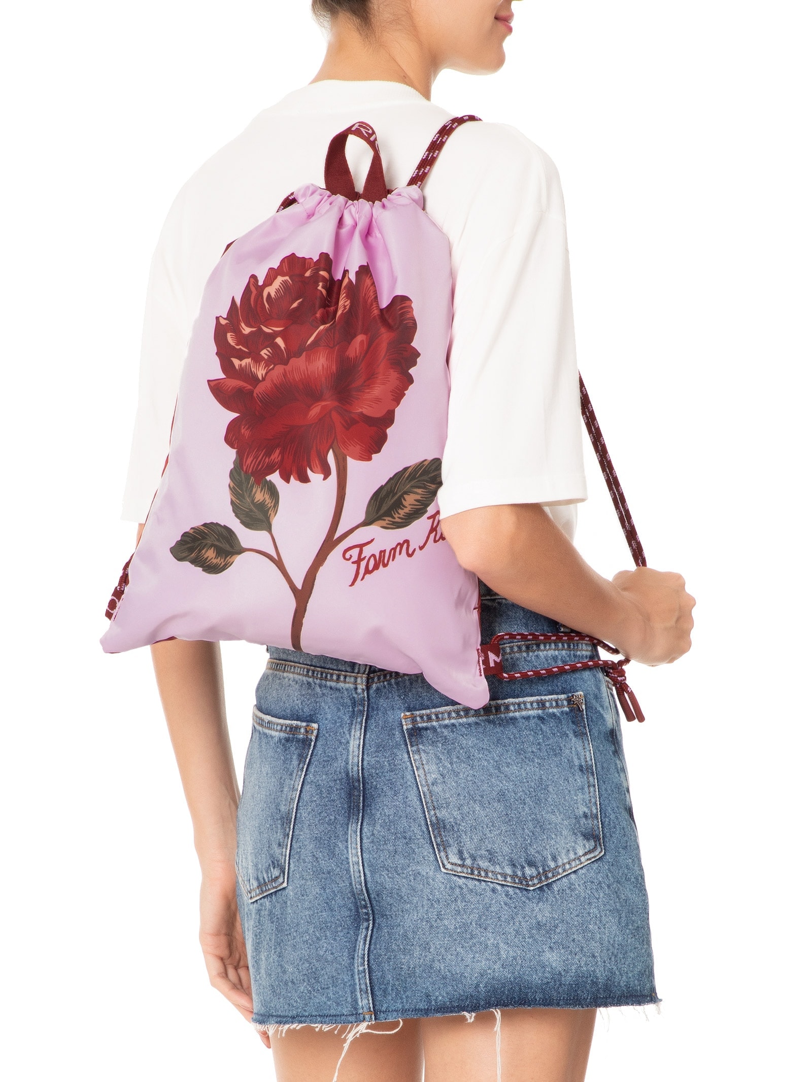 Mochila Feminina Praiana Rosália Rosa Farm Etc