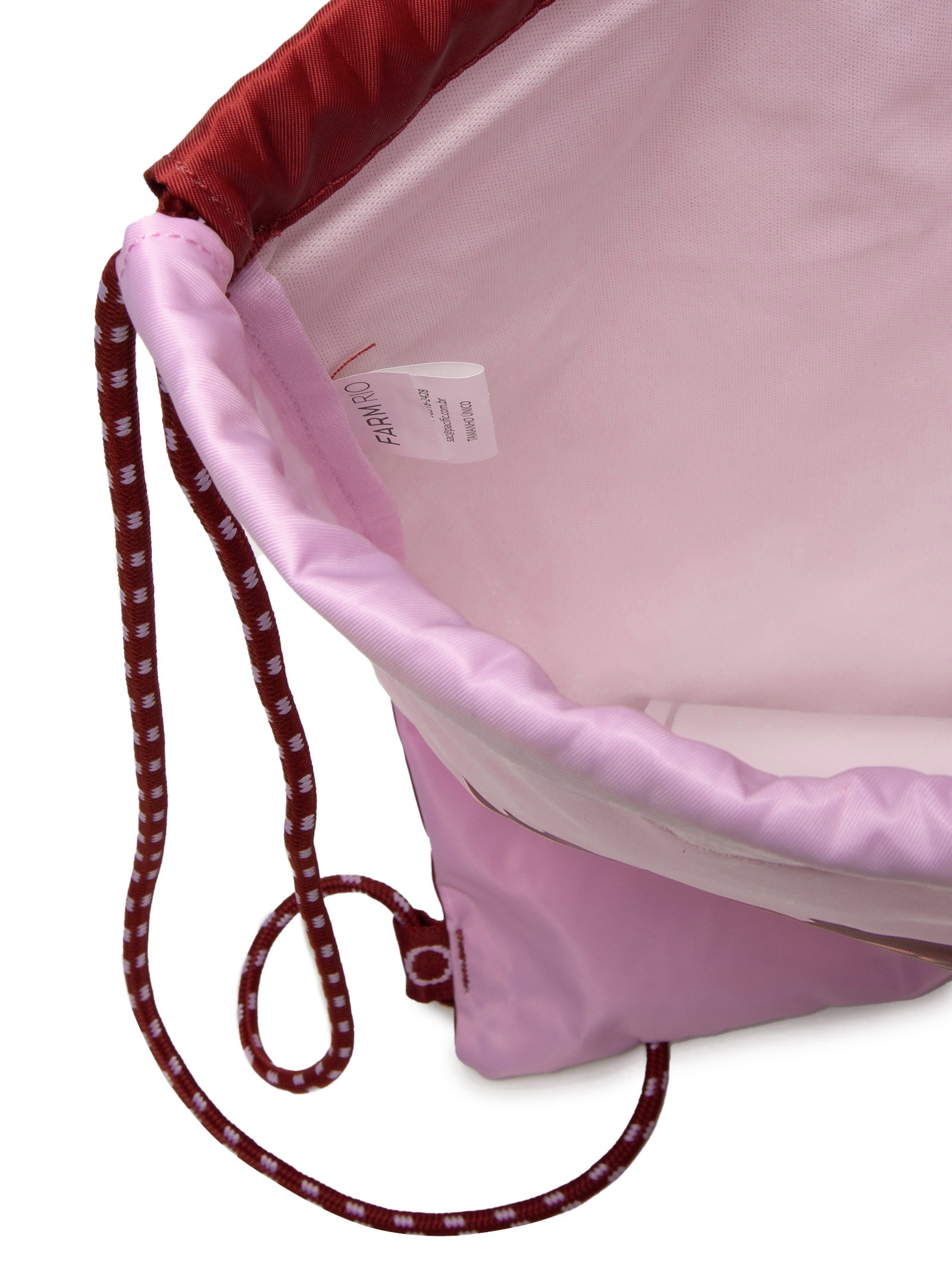 Mochila Feminina Praiana Rosália Rosa Farm Etc