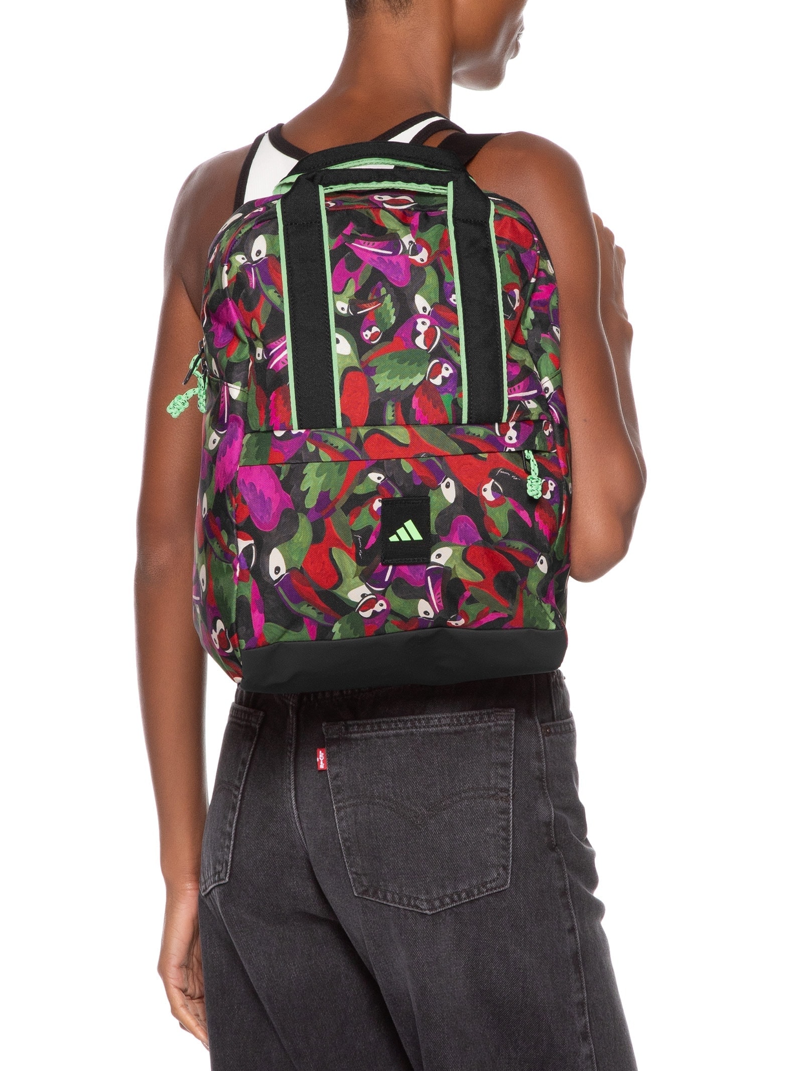 Mochila Feminina Rosa Adidas + Farm
